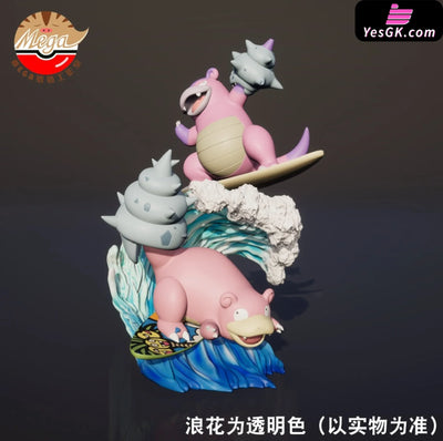 Pokémon Slowking & Slowbro GK Statue Mega Pig Studio [Pre Order] Pokémon
