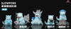 Pokémon Slowpoke Evolution Group 1/20 GK Statue - Wonder Studio [Pre-Order] Deposit / Snow Color / Add-on A Pokémon