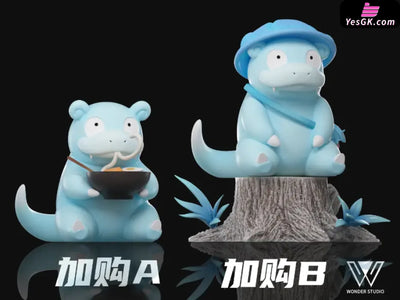 Pokémon Slowpoke Evolution Group 1/20 GK Statue - Wonder Studio [Pre-Order] Deposit / Snow Color / No Add-on Pokémon
