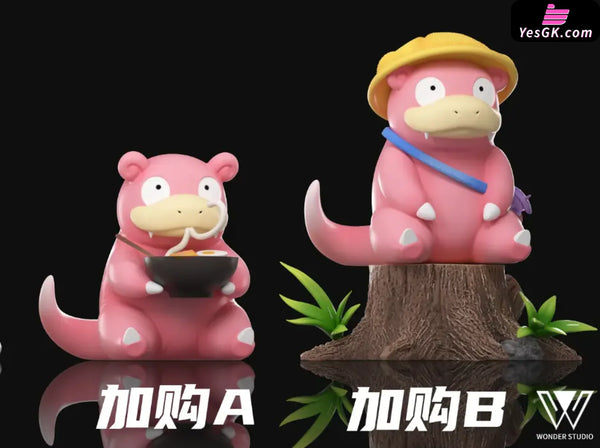Pokémon Slowpoke Evolution Group 1/20 GK Statue - Wonder Studio [Pre-Order] Deposit / Original Color / No Add-on Pokémon