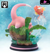 Pokemon - Slowpoke Playing With Magikarp Resin Statue Mfc Studio [In Stock]