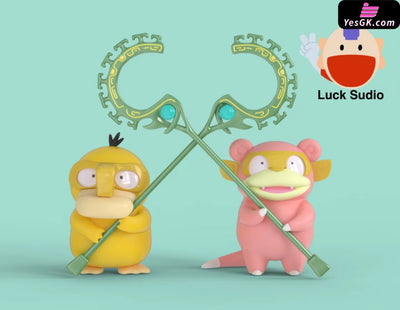 Pokémon Slowpoke Psyduck cos Barrier Beast GK Statue - BBD Studio [Pre-Order] Deposit Pokémon