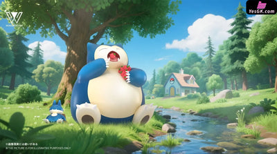 Pokémon Snorlax Evolution Group 1/20 GK Statue Wonder Studio [Pre Order] Pokémon