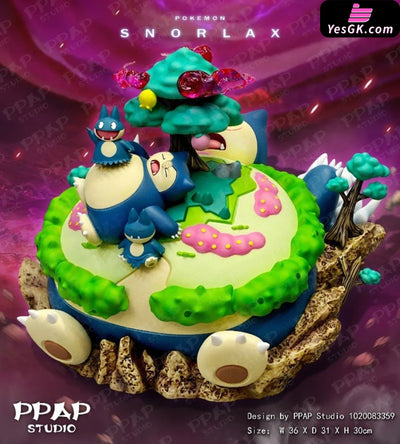 Pokemon Snorlax Evolution Group GK Statue - PPAP Studio [In-Stock] - Full Payment / Original Color (No Exeggutor)