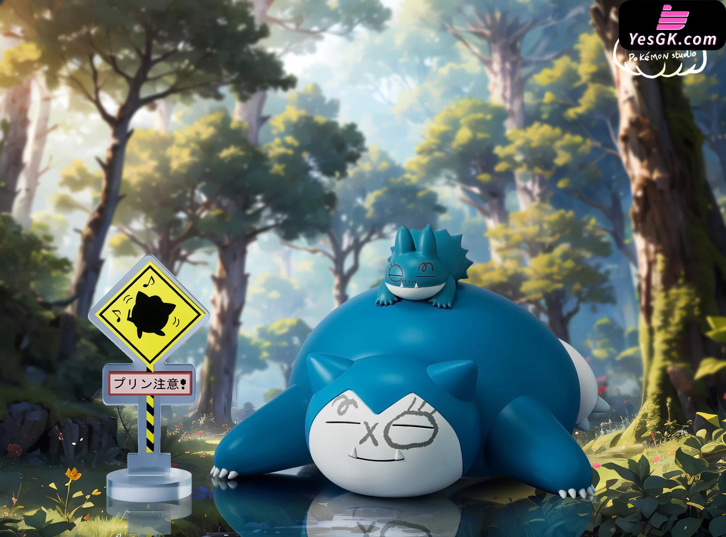 Pokémon Snorlax Evolution Set 1/20 Statue - Nan Gua Zhou Studio [Pre-Order]