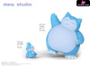 Pokémon Snorlax Evolution Set Statue - Mew Studio [Pre-Order] Deposit / Ice Color 1/20 Scale