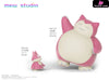 Pokémon Snorlax Evolution Set Statue - Mew Studio [Pre-Order] Deposit / Pink Color 1/20 Scale