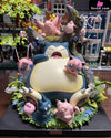 Pokémon Snorlax Family Statue - Pc House Studio [In-Stock]