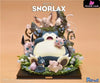 Pokémon Snorlax Family Statue - Pc House Studio [In-Stock]