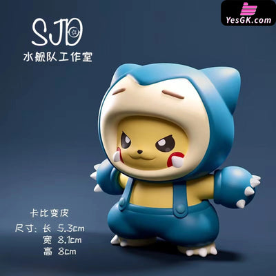 Pokémon Snorlax Pikachu Statue - Sjd Studio [Pre-Order]
