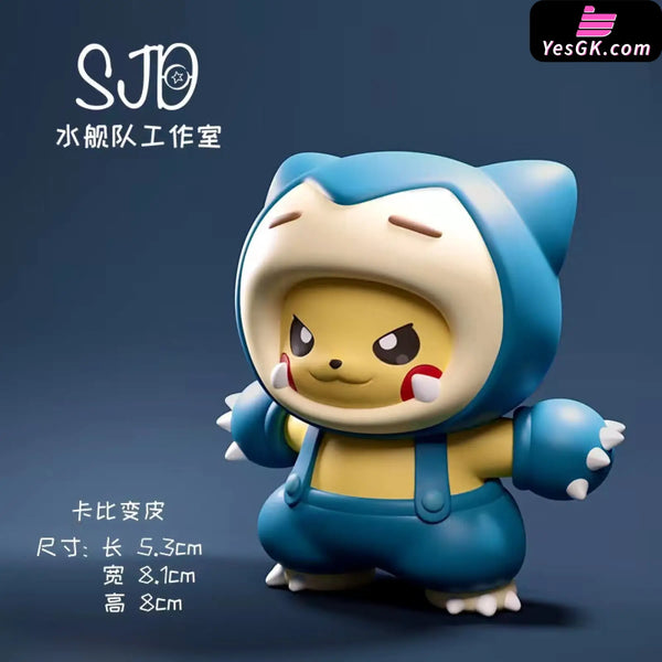 Pokémon Snorlax Pikachu Statue - Sjd Studio [Pre-Order]