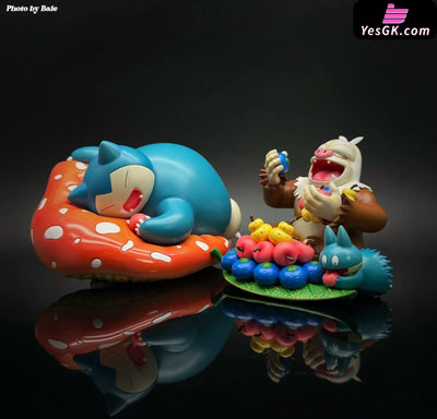 Pokémon Snorlax & Slaking & Munchlax GK Statue - Asterism Studio [In-Stock] Full Payment Pokémon
