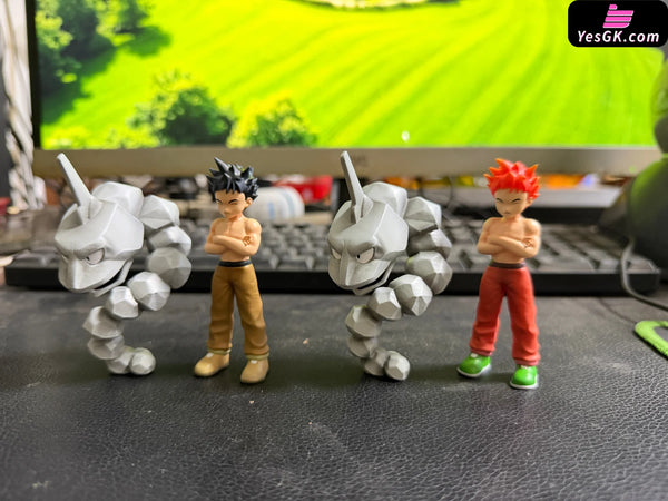 Pokémon Special Edition First Generation 8 Gym Leader Series #2 Brock & Onix 1/20 GK Statue - JP Studio [In-Stock]