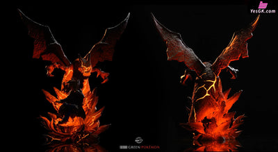 Pokémon Special Throne Series Green and Red GK Statue - Boom Studio [Pre-Order] Pokémon
