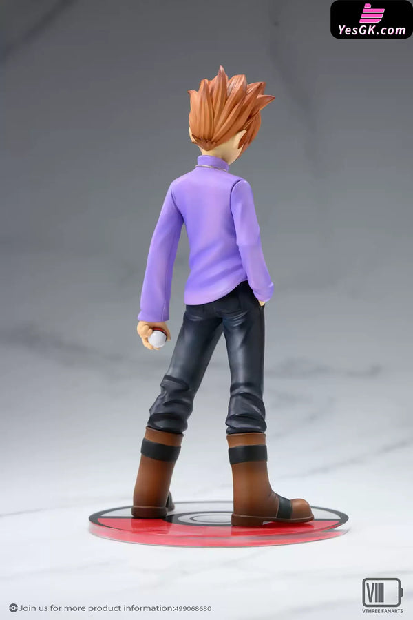 Pokémon Special Trainer Pokédex Series #3 Blue Oak GK Statue - V3fanart Studio [Pre-Order] - Pokemon