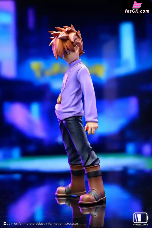 Pokémon Special Trainer Pokédex Series #3 Blue Oak GK Statue - V3fanart Studio [Pre-Order] - Pokemon