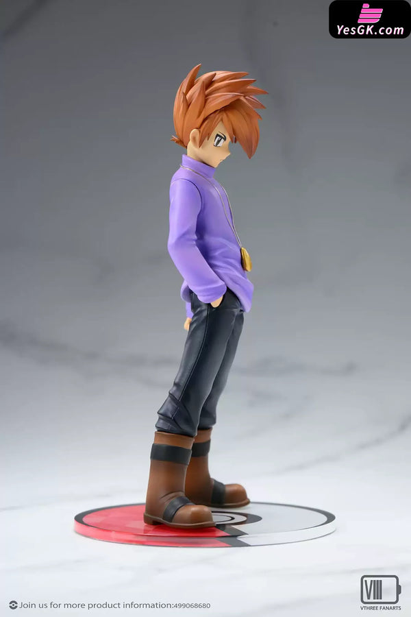 Pokémon Special Trainer Pokédex Series #3 Blue Oak GK Statue - V3fanart Studio [Pre-Order] - Pokemon
