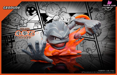 Pokémon Speical Brock & Geodude & Graveler & Kabutops GK Statue - RED ART Studio [Pre-Order] Deposit / Geodude Pokémon