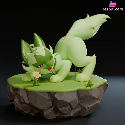 Pokemon Sprigatito GK Statue - Spirit Demon Studio [Pre-Order] Full Payment / Sprigatito Pokémon