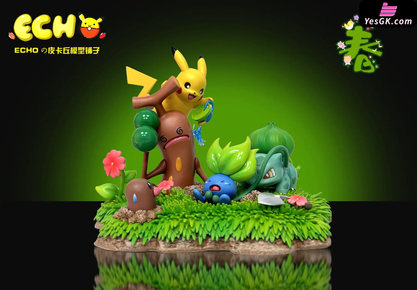 Pokémon Spring Scene Of Four Seasons Resin Statue - Echo Studio [Pre-Order]