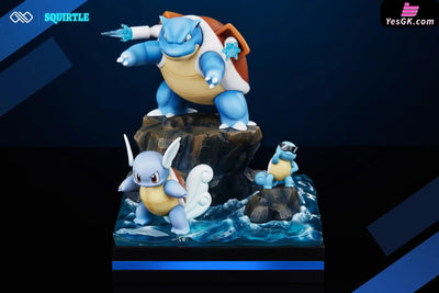 Pokémon Squirtle Evolution Statue - Infinity Studio [Pre-Order]