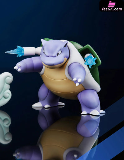 Pokémon Squirtle Evolution Statue - Infinite Studio [In-Stock] Full Payment / Only Blastoise / Flash color Pokémon