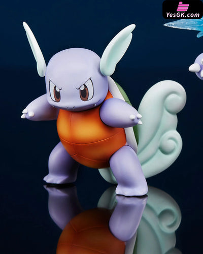 Pokémon Squirtle Evolution Statue - Infinite Studio [In-Stock] Full Payment / Only Wartortle / Flash color Pokémon