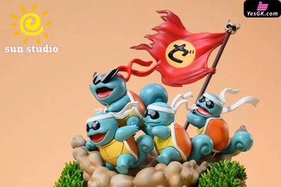 Pokemon Squirtle Squad GK Statue - Sun Studio [In-Stock] - Full Payment - Pokemon