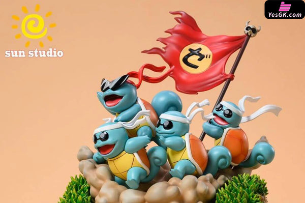 Pokemon Squirtle Squad GK Statue - Sun Studio [In-Stock] - Full Payment - Pokemon