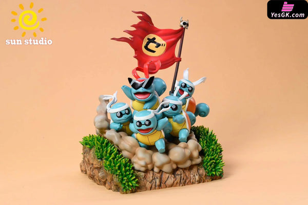 Pokemon Squirtle Squad GK Statue - Sun Studio [In-Stock] - Full Payment - Pokemon