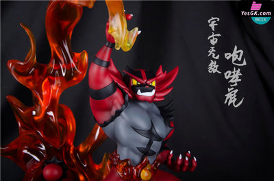 Pokemon - Starter Incineroar Resin Statue Box Studio [In Stock]