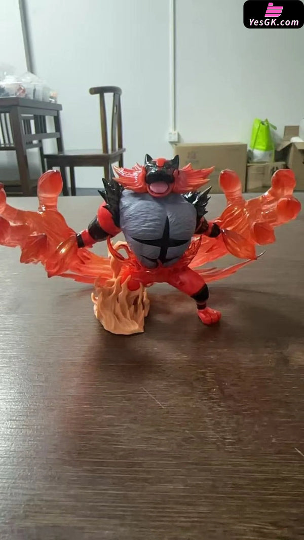 Pokémon Starter Pokémon Series Fire Type #4 Incineroar Evolution Group GK Statue - Mo Yu Studio [Pre-Order] - Pokemon