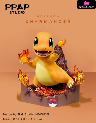 Pokemon - Starter Pokémon Squirtle Charmander & Bulbasaur Resin Statue Ppap Studio [In Stock]