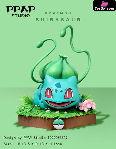 Pokemon - Starter Pokémon Squirtle Charmander & Bulbasaur Resin Statue Ppap Studio [In Stock]