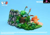 Pokémon Summer Bbq First Partner Charmande & Squirtle Bulbasaur Statue - Kebao Studio [Pre-Order]