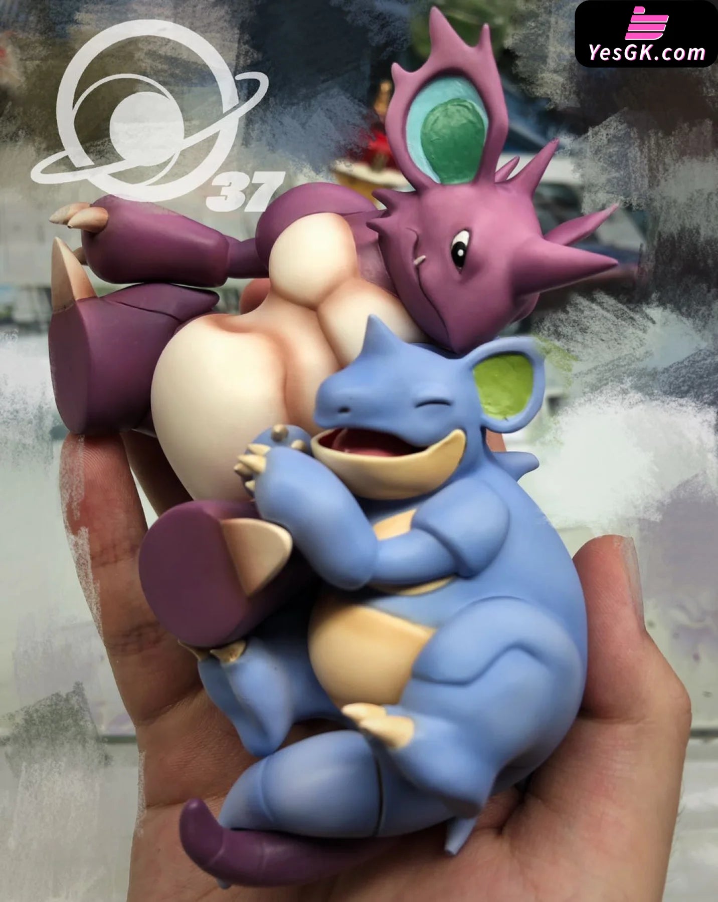 Pokemon - Sweet Nido Family Resin Statue 37Lab Studio [In Stock]