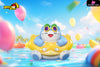 Pokemon Swimming Ring Snorlax Resin Statue - Block Man Studio [Pre - Order] Deposit / Flash Color