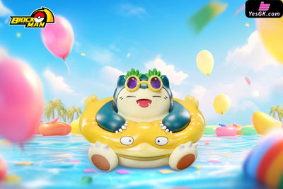 Pokemon Swimming Ring Snorlax Resin Statue - Block Man Studio [Pre - Order] Deposit / Primary Color