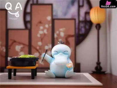 Pokémon Swing Psyduck & Eating Psyduck 1/20 GK Statue - QA Studio [Pre-Order] Deposit / Blue Color / Eating Psyduck