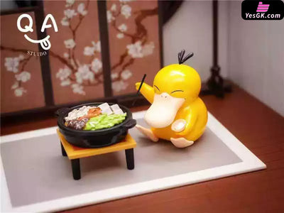 Pokémon Swing Psyduck & Eating Psyduck 1/20 GK Statue - QA Studio [Pre-Order] Deposit / Original Color / Eating Psyduck
