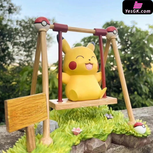 Pokémon Swing Up Duck Pikachu Statue - Bkw Studio [Pre-Order]