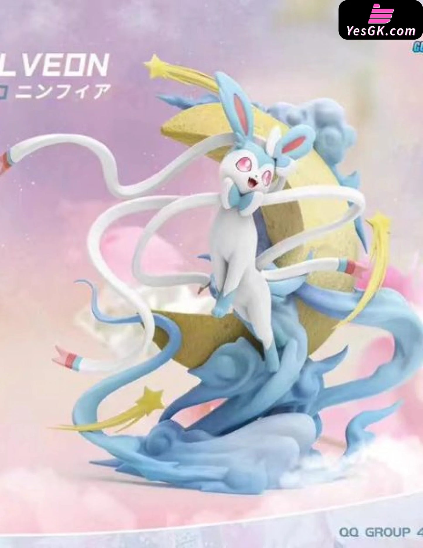 Pokémon Sylveon Statue - Daidai Studio & Guangzhu [Pre-Order] Deposit / Glitter-Color