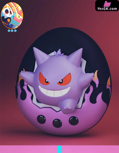 Pokémon TAMAGOTCHI Tamago Pikachu Gengar Psyduck Eevee GK Statue - TAMAGO Studio [Pre-Order] Deposit / B Gengar Pokémon