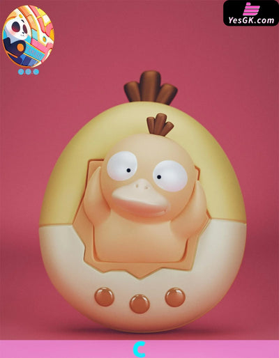 Pokémon TAMAGOTCHI Tamago Pikachu Gengar Psyduck Eevee GK Statue - TAMAGO Studio [Pre-Order] Deposit / C Psyduck Pokémon
