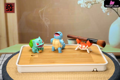Pokémon Tea Pet Three-piece Set GK Statue - Fa Studio [Pre-Order] Pokémon