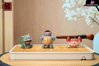 Pokémon Tea Pet Three-piece Set GK Statue - Fa Studio [Pre-Order] Pokémon