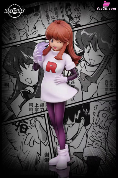 Pokémon Team Rocket Red & Green GK Statue - RED ART Studio [Pre-Order] Deposit / Green Pokémon