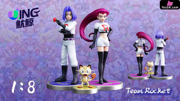 Pokémon Team Rocket Trio & Irida Statue - Uing Studio [Pre-Order] Deposit / 1/8 Scale