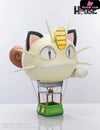 Pokémon Team Rocket With Meowth Hot Air Balloon Resin Statue - Poke House [In Stock]