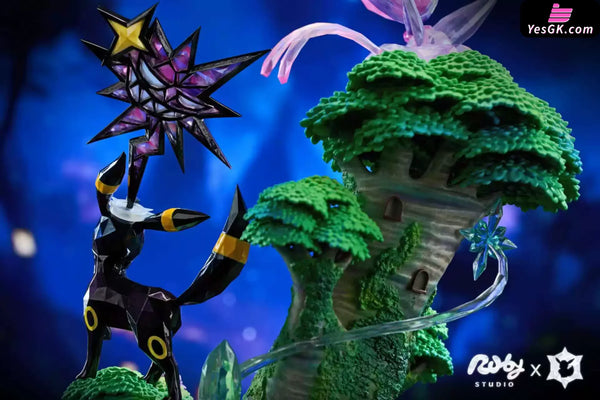 Pokémon Terastal Eevee Forest #3 Sun and Moon GK Statue - Ruby Studio [Pre-Order] - Pokemon